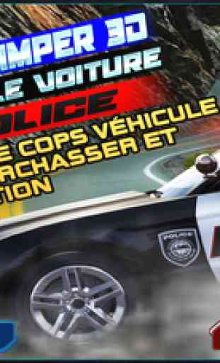 Police Voiture Chauffeur Chase Haute Vitesse Racer 1