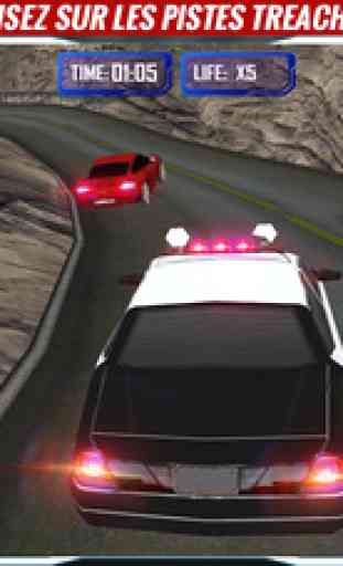Police Voiture Chauffeur Chase Haute Vitesse Racer 2