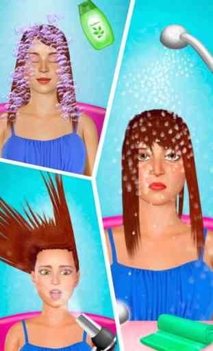 Relooking de la coiffure-Jeux de salon pour filles 2