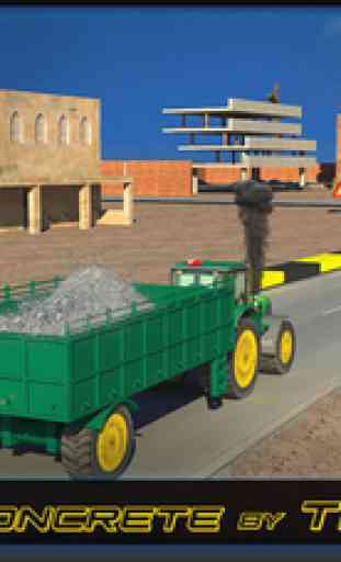 simulateur pelle du tracteur béton lourd 4