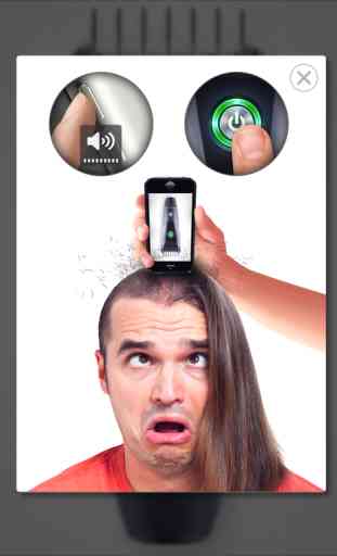 Tondeuse à cheveux - rasoir électrique (farce) 4
