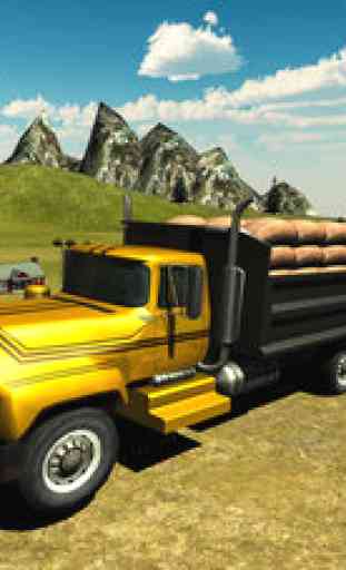 Transporteur lourd Cargo Truck Driver Simulator 3D 1