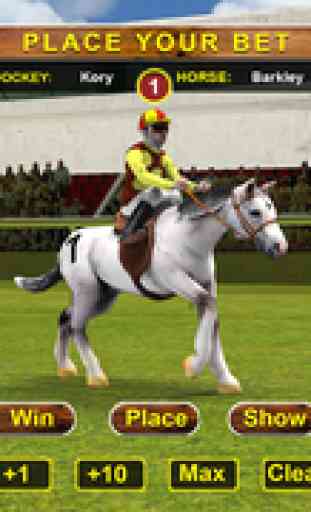 Horse Racing 3D Simulator - derby Real et jeu de simulation de sports équestres 2