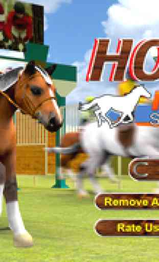 Horse Racing 3D Simulator - derby Real et jeu de simulation de sports équestres 3
