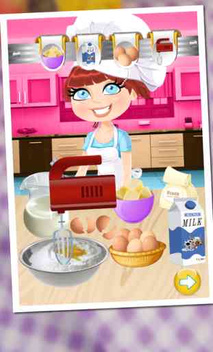 Ice Cream Cake Maker - Une fièvre d'aliments congelés et chef heureux jeu de cuisine 3