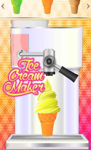 Ice Cream Maker - Frozen cône de glace salon et Chef fou jeu d'aventure 3
