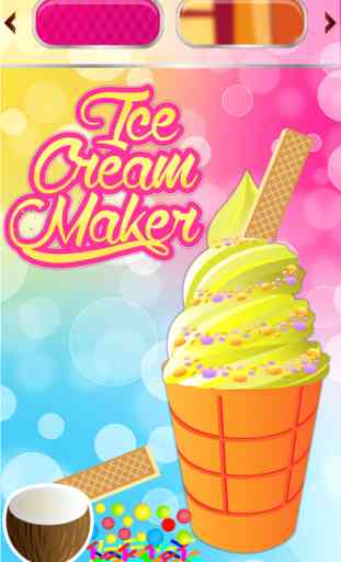 Ice Cream Maker - Frozen cône de glace salon et Chef fou jeu d'aventure 4
