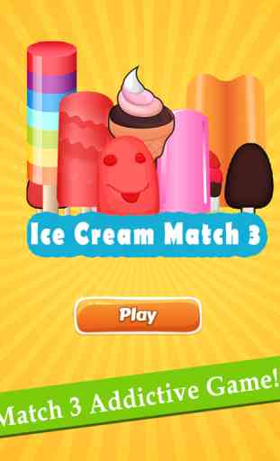 Ice Cream Match 3 Puzzles: Jeux Fun gratuits pour les filles et enfants 3