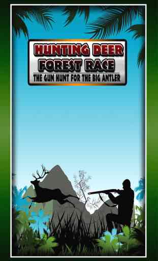 Le cerfs une proie à pourchasser: Le jeu de chasse au fusil dans la forêt - Edition Gratuite 1