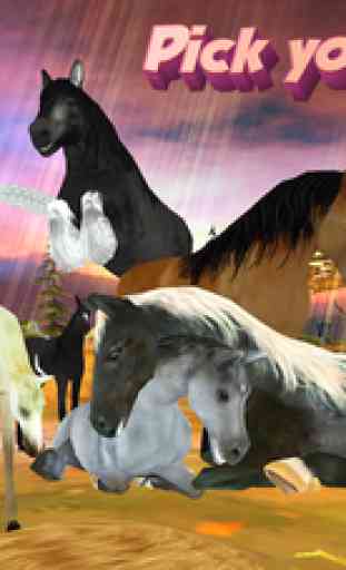 My Pet Horsey Friend Sim-ulator: Interactive Magic Animal Stable World 1