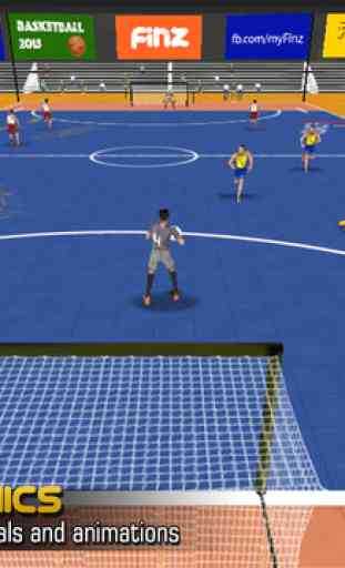 Soccer intérieur Futsal 2015 - la ligue de football pour les champions du football mondial. Jouer le jeu et vivre le football Game Spirit 2