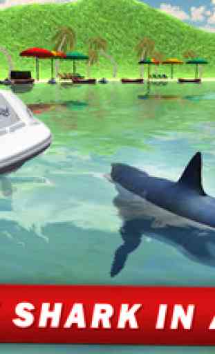 Affamé tueur mâchoires évolution : requin attaque 1