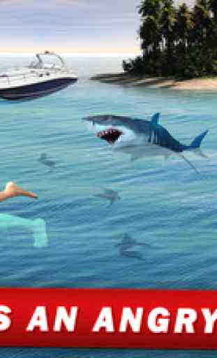 Affamé tueur mâchoires évolution : requin attaque 4