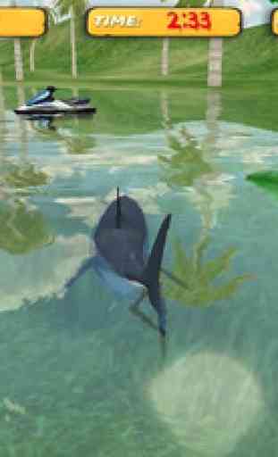 Chasseur Requin Attaque simulateur : Aventure mort 1