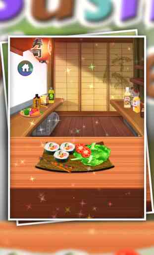 Comment maker sushi - sushis jeu - jeu pour cookings 1