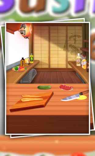 Comment maker sushi - sushis jeu - jeu pour cookings 2