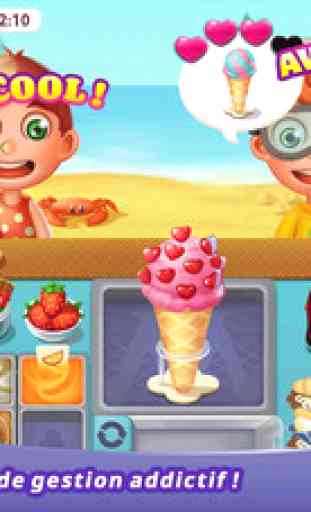 Crème glacée Cooking Fever - Fun yummy ice cream shop game 1