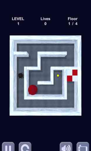 Glaçon. Labyrinth 3D / Ice cube. Labyrinth 3D 2