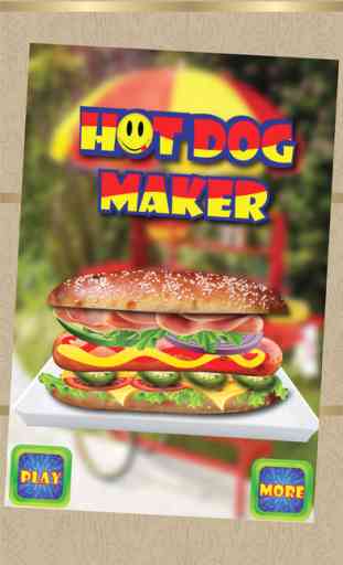 Hot Dog Maker - Chef jeu de cuisine 1