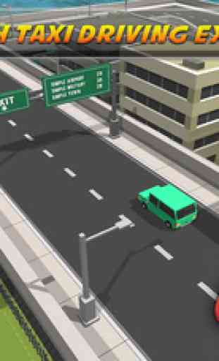 Intra City Taxi Driving Simulator 4