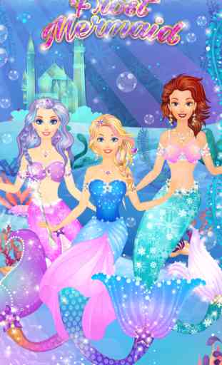 Princesse de Glace Sirène – jeux de filles 1