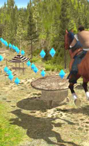simulateur de cavalier cheval course sauvage 2