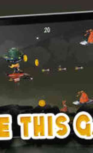 Jet Fighter Sky Chaos: The Legend of Trigger Happy Jack l 'Iron Fist grève sur le Alien Invasion - Jeu GRATUIT 1
