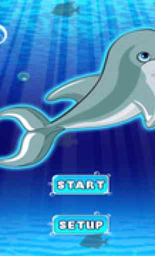Jeu de survie de dauphins sauteurs - Aventure sous-marine d'amusement gratuit 1