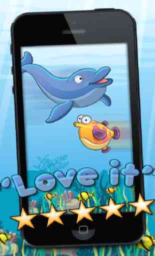 Fun Fish Game - Free Dolphin Edition 4