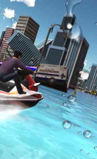 Jet ski sauvetage simulateur et bateau vitesse jeu 1