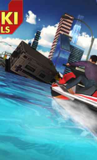 Jet ski sauvetage simulateur et bateau vitesse jeu 2