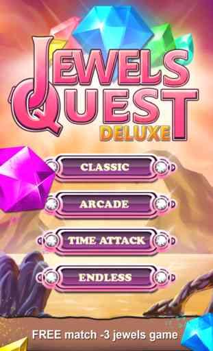 Joyaux Quest - Classique Match-3 Puzzle Game 4