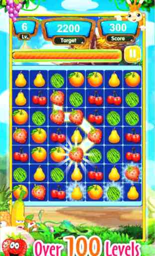 Juicy Jam Match3 Adventure: Best Fruit Land Puzzle 3