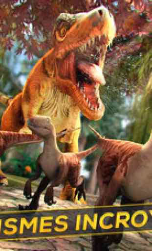 Jurassic Dino . Jeux de Dinosaure T Rex Gratuit 3D 2
