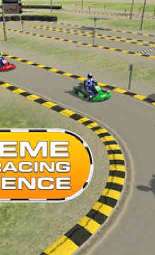 Simulateur course kart et entraînement extrême 1