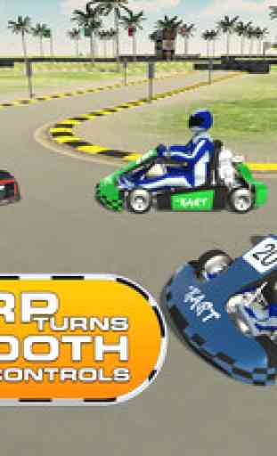 Simulateur course kart et entraînement extrême 4