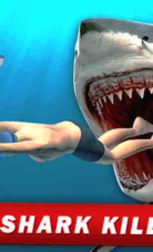 Tueur requin chasse : affamé poisson evo aventure 1
