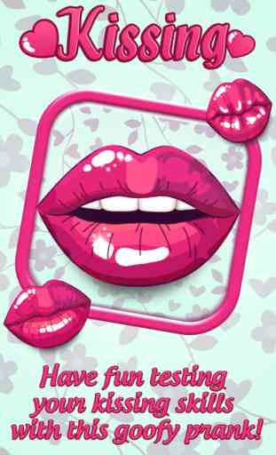Embrasser les lèvres jeu de test - Compteur d'amour et baiser analyse blague à personnes 1