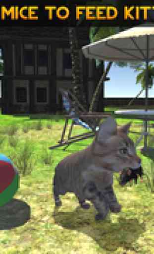 Kitten Cat Simulator 2016: Best pet simulation of mouse and cat game for kids 1