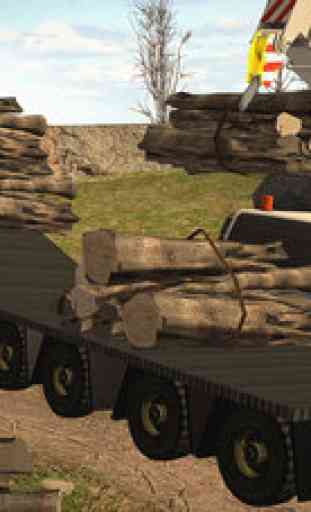 log transporteur cargaison de camion 3d - être vrai camionneur dans les bois et profiter de la simulation 1