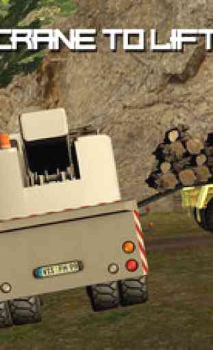 log transporteur cargaison de camion 3d - être vrai camionneur dans les bois et profiter de la simulation 2