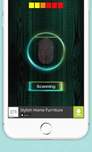 Lie Scanner Detector et Polygraphe Fingerprint 2