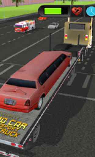 Limo Car Transport Train Driver Simulator 2016 4