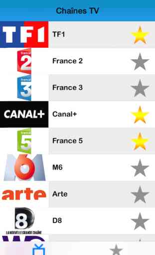 Liste des programmes France : Programme TV Live 1