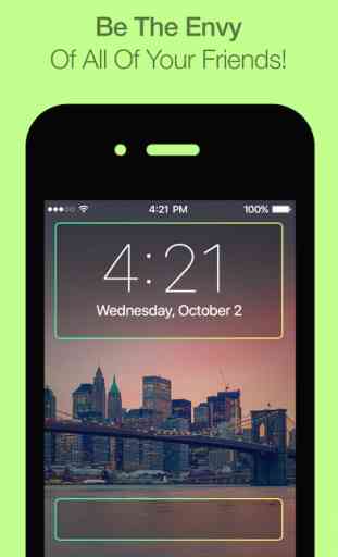 Lock: fond d'écran,wallpaper,theme iphone gratuit! 2