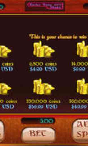 Chanceux Sexy 777 Gold - gratuit Casino Machine à sous Jeu de simulation 4