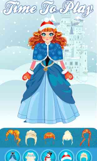 Magie Snow Queen Ice Princess Castle Fashion Game - Ad Free Edition 1