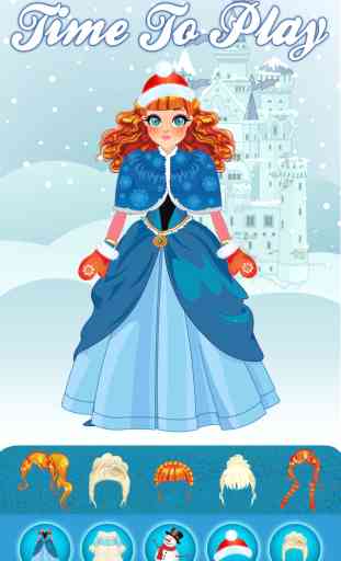 Magie Snow Queen Ice Princess Fashion Jeu Castle - Les Filles Libres Édition 1