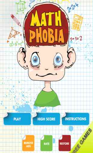 Math phobie - un esprit de flexion nerf fissuration course contre le temps soustraction jeu gratuit 1