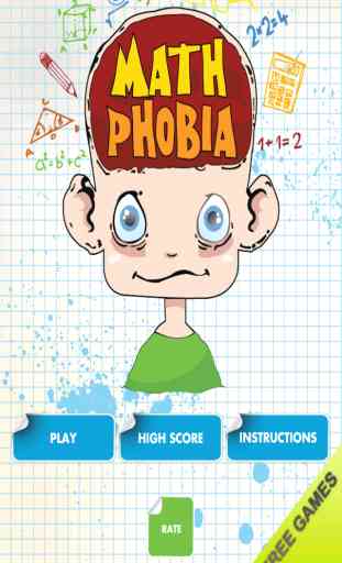 Math phobie - un esprit de flexion nerf fissuration course contre le temps soustraction jeu payé 1